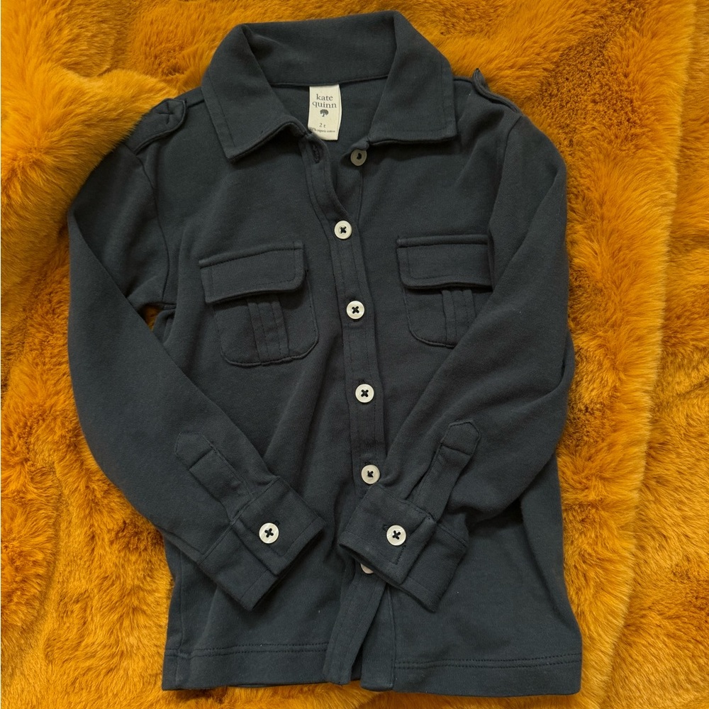 Kate Quinn Military button up